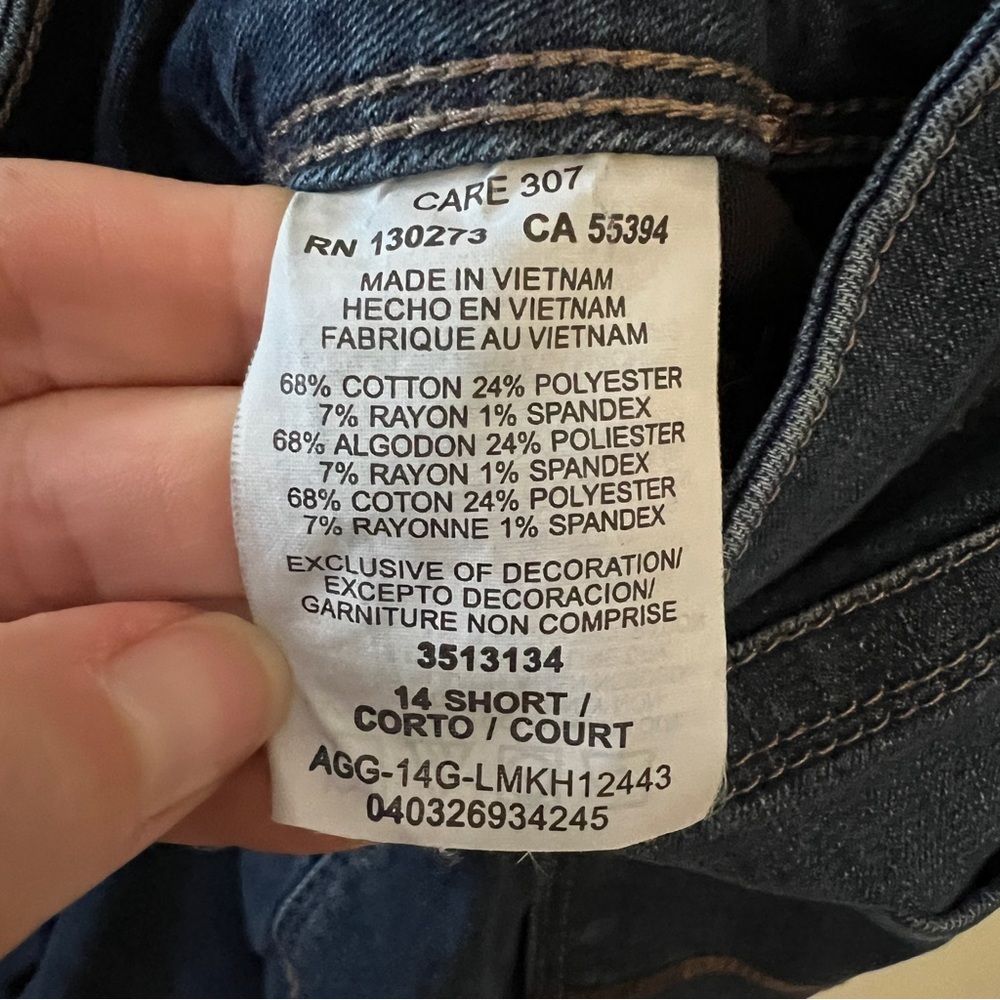 Lee Perfect Fit Blue Straight Leg Jeans Classic Style 14 Short - Picture 9 of 10